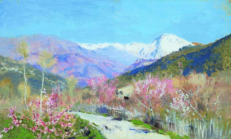 Isaac Levitan Spring in Italy